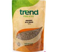 Trend Organic Rye Grain - Fibre-Rich Superfood - Ideal for Breads, Porridge, and Salads - Earthy Flavour, Chewy Texture - Certified Organic, Vegan, Non-GMO - No Additives, No Preservatives, 500g