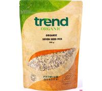 Trend Organic Seven-Seed Mix - Good Source of Protein, Fibre, Healthy Fats, and Essential Minerals - Certified Organic, Vegan, GMO-Free, No Additives No Preservatives, Raw, 500g