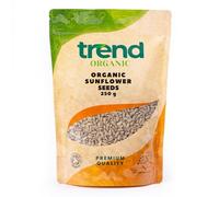 Trend Organic Sunflower Seeds, 250g - Packed with Healthy Fats, Rich in Protein and Fibre, Loaded with Vitamin E, Magnesium, and Selenium, Certified Organic Vegan Snack, Non-GMO, No Additives, Raw