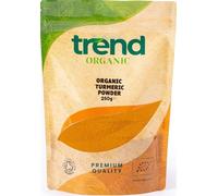 Trend Organic Turmeric Powder, Versatile Kitchen Essential, Ideal Spice for Baking and Cooking with Earthy Flavour, Certified Organic, Vegan, Non-GMO, No Additives No Preservatives, Raw, 250g