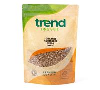 Trend Organic Whole Coriander Seeds, 100g - Ideal for Seasoning, Baking & Cooking - Rich in Essential Oils - Citrus-Like Flavour - Certified Organic, Vegan, Non-GMO, No Additives No Preservatives
