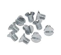 Trend Pack of 10 Silver 2BA x1/4 Guide Bush Screws for Precise Fixture and Routing Accessories, GB/01