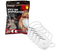 Trend Pack Of 5 Dust Masks Ffp2 Nr Respirator Safety Hepac Filter Rpe/ffp2/a/5