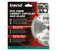 Trend Pcd Fibre Cement Circular Saw Blade 140Mm X 20Mm X 4T PCD/FSB/1404