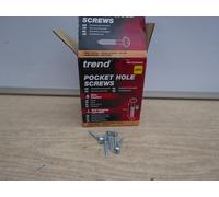 TREND PH/7X30/500C 30mm coarse thread pocket hole jig screws x 500