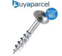 Trend Pocket Hole Screws PH/7X30/500C - No7 30mm Coarse Self-Tapping Square Drive, 500 pack, Silver