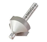 Trend Professional Pin Guided Chamfer Bevel Cutter, 10mm Cut Diameter, 14mm Cut Length, 1/4 Inch Shank, 5.5mm Guide Pin, 10H/1X1/4TC