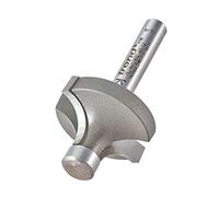 Trend Pin Guided Round Over Router Cutter, 9.5mm Radius, 1/4 Inch Shank