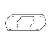 Trend Plastic Slider Base T4 Pk 1 WP-T4/061