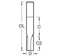 Trend Pocket Cutter 6.3Mm Diameter Pk 1 C007LX1/4TC