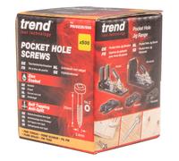 Trend Pocket Hole Screw Fine Thread No.6 X 25Mm Pk 1 PH/6X25/500