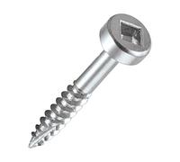 Trend Pocket Hole Screws for Hardwoods, 25mm Long, Pack of 500, Fine Self-Cutting Threaded Square Drive Screws, PH/6X25/500