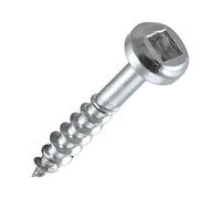 Trend Pocket Hole Screws for Softwoods, 25mm Long, Pack of 500, Coarse Self-Cutting Threaded Square Drive Screws, PH/7X25/500C
