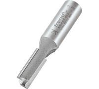 Trend Straight Two Flute Router Cutter, 1/2 Inch Shank, 10mm x 25mm TCT