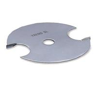 Trend Professional 1/4 Inch Bore Slotter, 2.0mm Kerf, Slot Cutter with 36mm Cut Diameter, 2 Teeth, Tungsten Carbide Tipped, SL/B