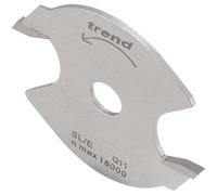 Trend Slotter SL/E 1/4-inch Bore – 40mm Cut, 2.0mm Kerf, 2-Tooth, Tungsten Carbide Tipped