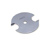 Trend Professional 1/4 Inch Bore Slotter, 4.0mm Kerf, Slot Cutter with 40mm Cut Diameter, 2 Teeth, Tungsten Carbide Tipped, SL/GG