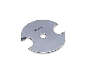 Trend Professional 1/4 Inch Bore Slotter, 4.0mm Kerf, Slot Cutter with 40mm Cut Diameter, 2 Teeth, Tungsten Carbide Tipped, SL/GG