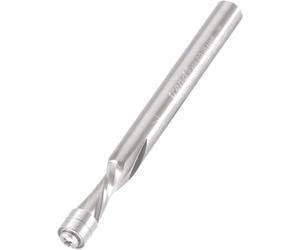 Trend Professional Aluminium Guided Spiral Downcut Router Cutter, 1/4 Inch Shank, 6.3mm Cut Diameter & 12.7mm Cut Length, Solid Carbide, S64/30LHX1/4STC