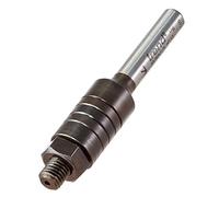 Trend Professional Arbor 33/60 for 1/4 Bore Tools, 1/4 Inch Shank, 63.5mm Overall Length and 1/4 Inch Spigot Diameter, Tungsten Carbide Tipped, 33/60X1/4