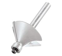 Trend Professional Bearing Guided Chamfer Cutter, 45-Degree, 1/4 Inch Shank, 31.8mm Cut Diameter & 12mm Cut Length, Tungsten Carbide Tipped, 46/37X1/4TC