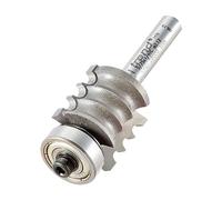 Trend Router Cutter Multi-Reed Bearing Guided 1/4" Shank 20mm Dia x 20mm Cut Tungsten Carbide Tipped