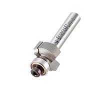 Trend Professional Bearing Guided Ovolo Router Cutter, 1.6mm Radius, 1/4 Inch Shank, 15.9mm Cut Diameter & 7.9mm Cut Length, Two Bearings, Tungsten Carbide Tipped, 46/115X1/4TC