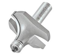 Trend Professional Bearing Guided Ovolo Router Cutter, 19mm Radius, 1/2 Inch Shank, 51mm Cut Diameter & 25mm Cut Length, Two Bearings, Tungsten Carbide Tipped, 46/17X1/2TC