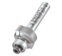 Trend Professional Bearing Guided Ovolo Router Cutter, 2mm Radius, 1/4 Inch Shank, 16.7mm Cut Diameter & 7.7mm Cut Length, Two Bearings, Tungsten Carbide Tipped, 46/116X1/4TC
