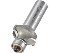 Trend Professional Bearing Guided Ovolo Router Cutter, 6.3mm Radius, 1/2 Inch Shank, 25.4mm Cut Diameter & 13mm Cut Length, Two Bearings, Tungsten Carbide Tipped, 46/130X1/2TC