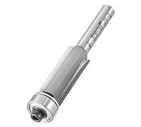 Trend Professional Bearing Guided Triple Flute Trimming Cutter, 1/4 Inch Shank, 12.7mm Cut Diameter, 25.4mm Cut Length, Tungsten Carbide Tipped, 46/80X1/4TC