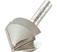 Trend Chamfer V-Groove Router Cutter 11/30X1/4TC 45° 1/4" Shank 27.5mm×13mm Tungsten Carbide Tipped