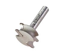 Trend Professional Decor Sunk Bead Router Cutter, 1/4 Inch Shank, 22mm Cut Diameter, 10mm Cut Length, 3mm Radius, 84/09X1/4TC