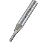 Trend Professional Eccentric Single Flute Router Cutter, 1/4 Inch Shank, 3mm Cut Diameter & 11mm Cut Length, Tungsten Carbide Tipped, 2/15X1/4TC