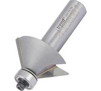 Trend Professional Guided Chamfer Cutter, 45-Degree, 1/2 Inch Shank, 35.1mm Cut Diameter & 12mm Cut Length, Tungsten Carbide Tipped, 46/360X1/2TC