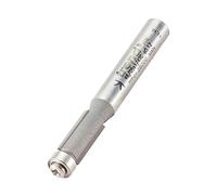 Trend Professional Guided Trimmer, 1/4 Inch Shank, 6.35mm Diameter, 12.7mm Cut Length, Bearing Mounted, Tungsten Carbide Tipped, 46/05X1/4TC