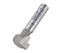 Trend Keyhole Router Cutter Bit 35/01X1/4TC - 1/4-inch Shank, 12.7mm Dia, 8mm Bearing, 4.9mm Cut