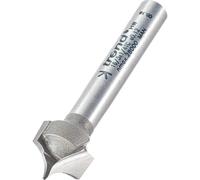 Trend Professional Ovolo Panel Veining Router Cutter Bit, 1/4 Inch Shank, 13mm Cut Diameter, 12.5mm Cut Length, 6mm Radius, 16/3X1/4TC, Silver