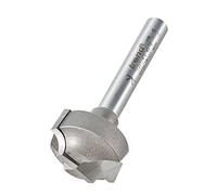 Trend Professional Ovolo Rounding Over Cutter, 5mm Radius, 1/4 Inch Shank, 22mm Cut Diameter & 12mm Cut Length, Tungsten Carbide Tipped, 7/2X1/4TC