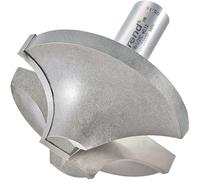 Trend Ovolo Router Cutter - 60mm Dia, 27mm Cut, 20mm Radius, 1/2" Shank, Tungsten Carbide Tipped