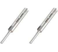 Trend Professional Pocket Cutter, 4.8mm Diameter, 1/4 Inch Shank, 19mm Cut Length, High-Speed Steel, 2/40LX1/4HSS (Pack of 2)