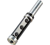 Trend Rota-Tip Trimmer RT/75X1/2TC – Two-Flute Double-Bearing Guided, 19.1mm x 50mm, 1/2" Shank