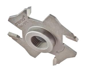 Trend Professional Slotter 2.5mm Kerf M12mm Bore Router Cutter | Professional Slotting Cutter For Precise 2.5mm Kerfs With M12 Thread And 12mm Bore, 34/9TC