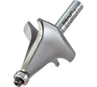 Trend Professional Spiral Down-Cut Router Cutter, 1/2 Inch Shank, 12.7mm Cut Diameter & 38mm Cut Length, Solid Tungsten Carbide, S55/5LHX1/2STC