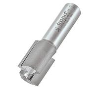 Trend Professional Straight Two Flute Cutter, 1/2 Inch Shank, 19.1mm Cut Diameter, Tungsten Carbide Tipped, 4/5X1/2TC