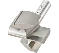 Trend Professional Straight Two Flute Cutter, 50.8mm Cut, 1/2 Inch Shank | Tungsten Carbide Tipped Cutter For Clean Straight Routing, 50.8mm Cut Diameter And 25mm Cut Length, 4/15X1/2TC