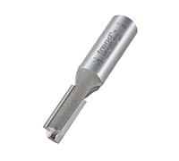 Trend Professional Straight Two Flute Router Cutter, 1/2 Inch Shank, 10mm Cut Diameter, 25mm Cut Length, Tungsten Carbide Tipped, 3/61X1/2TC