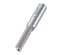 Trend Professional Straight Two Flute Router Cutter, 1/2 Inch Shank, 10mm Cut Diameter & 35mm Cut Length, Tungsten Carbide Tipped, 3/60X1/2TC