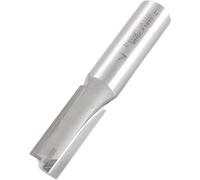 Trend Professional Straight Two Flute Router Cutter, 1/2 Inch Shank, 12.7mm Cut Diameter, Clearance Ground, Tungsten Carbide Tipped, 3/81DCX1/2TC