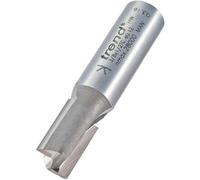 Trend Professional Straight Two Flute Router Cutter, 1/2 Inch Shank, 12mm Cut Diameter, Tungsten Carbide Tipped, 3/8X1/2TC